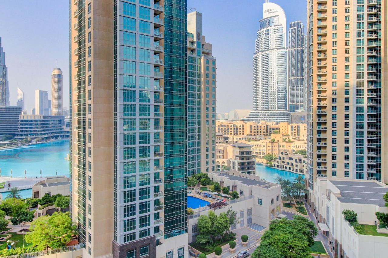 Durrani Homes - Luxurious Studio Near Dubai Mall With Pool View エクステリア 写真