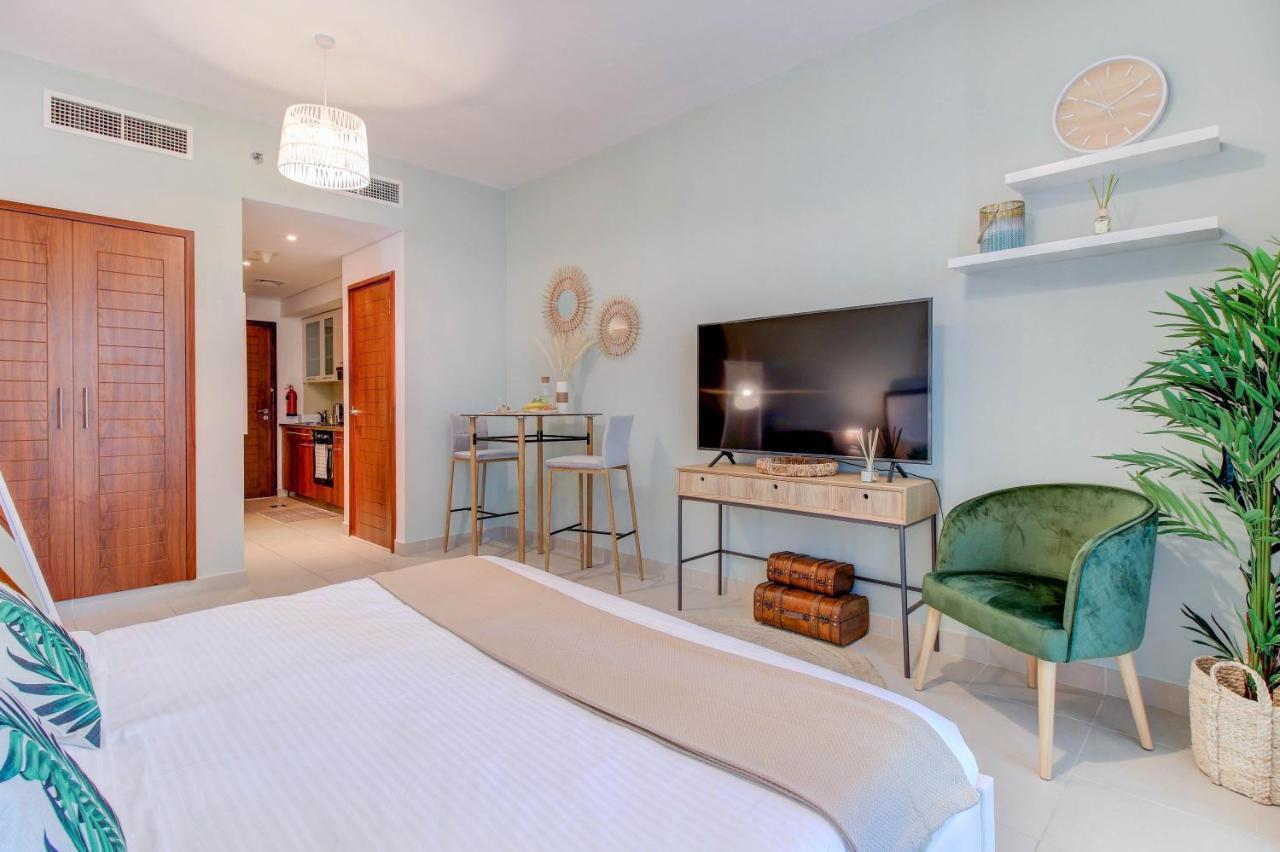 Durrani Homes - Luxurious Studio Near Dubai Mall With Pool View エクステリア 写真