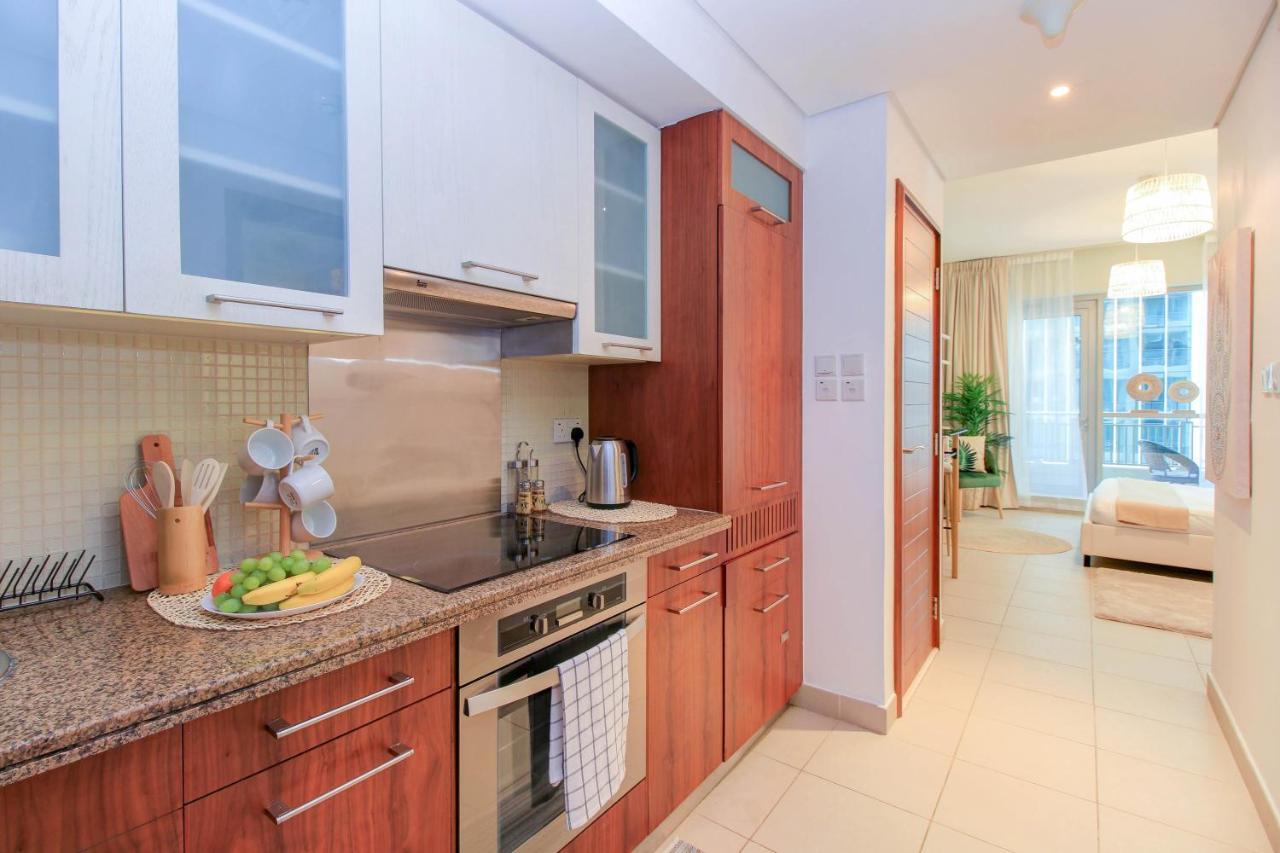 Durrani Homes - Luxurious Studio Near Dubai Mall With Pool View エクステリア 写真