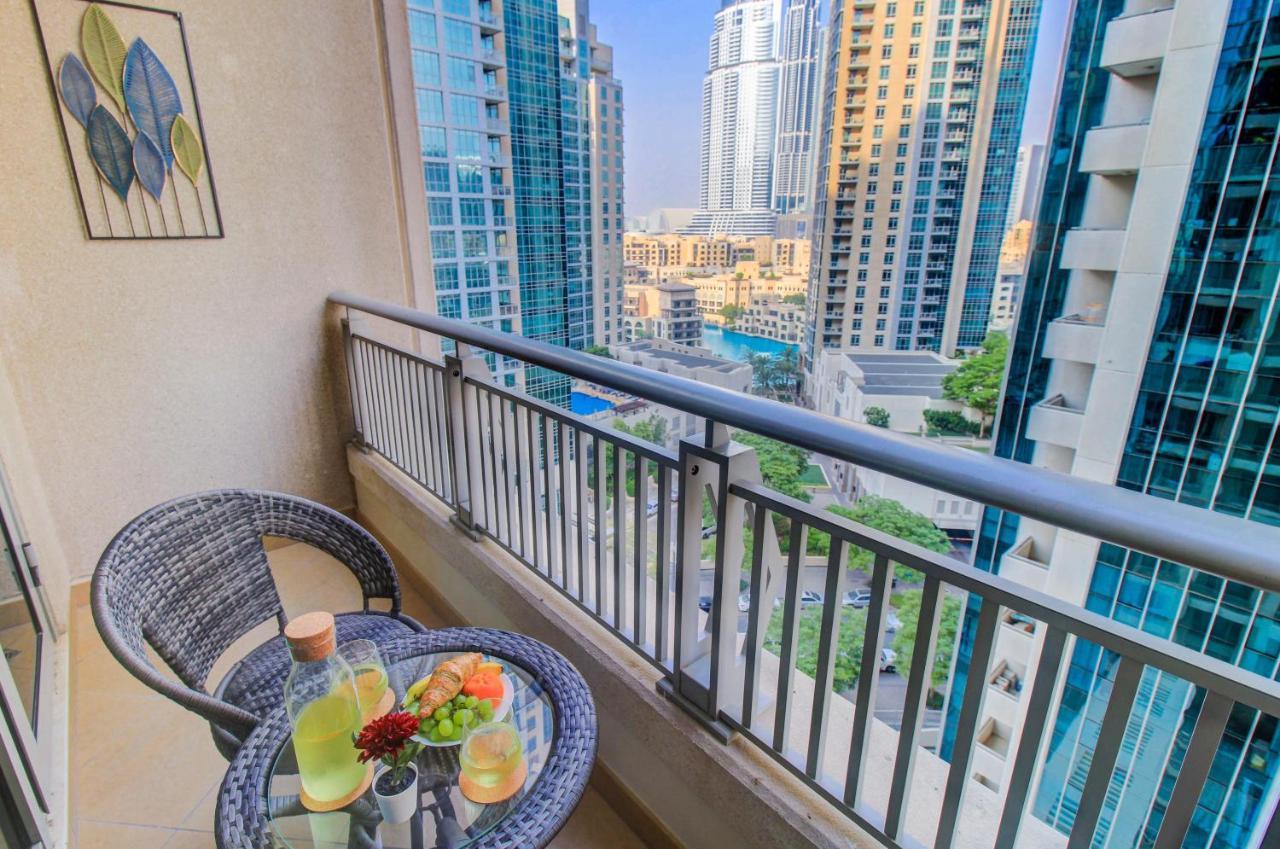 Durrani Homes - Luxurious Studio Near Dubai Mall With Pool View エクステリア 写真